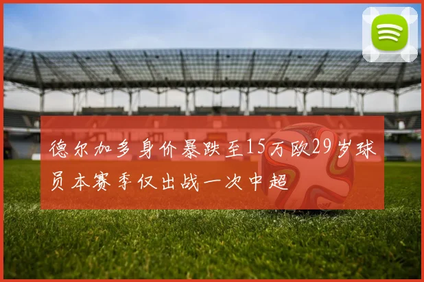 德尔加多身价暴跌至15万欧29岁球员本赛季仅出战一次中超